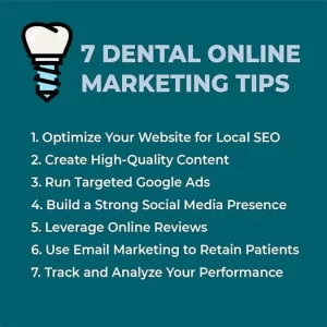 7 Dental Online Marketing Strategies Tips