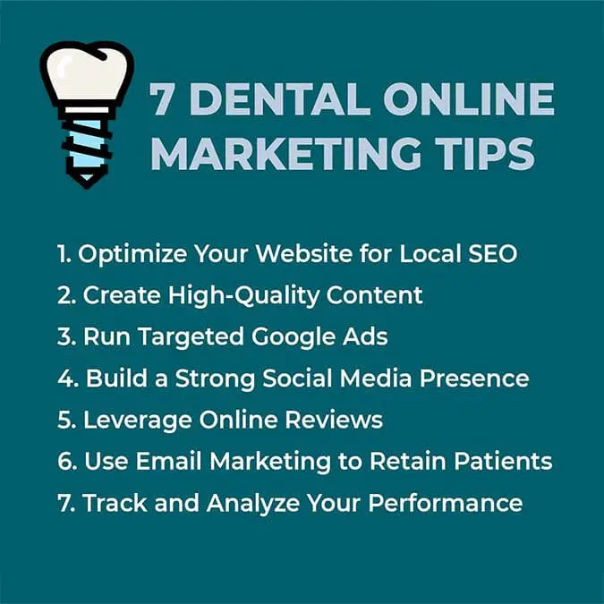 7 Dental Online Marketing Strategies Tips