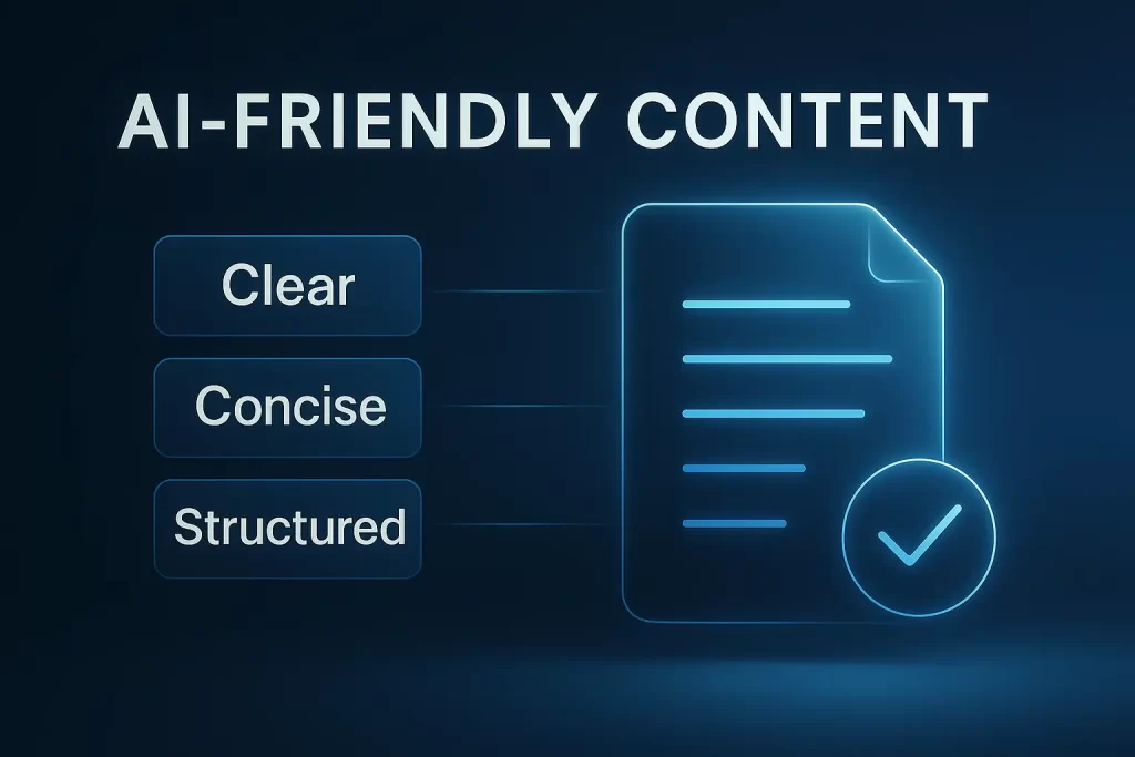 AEO - AI Friendly Content